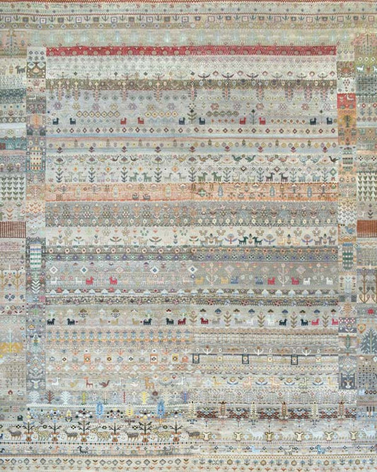 Abstract Grid Rug