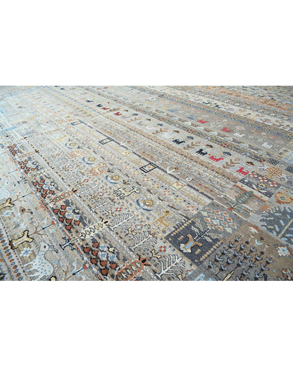 Abstract Grid Rug