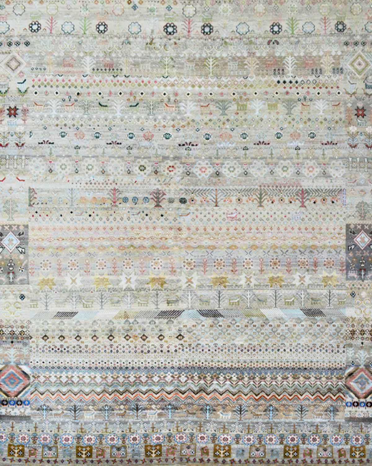 Ancestral Rows Rug