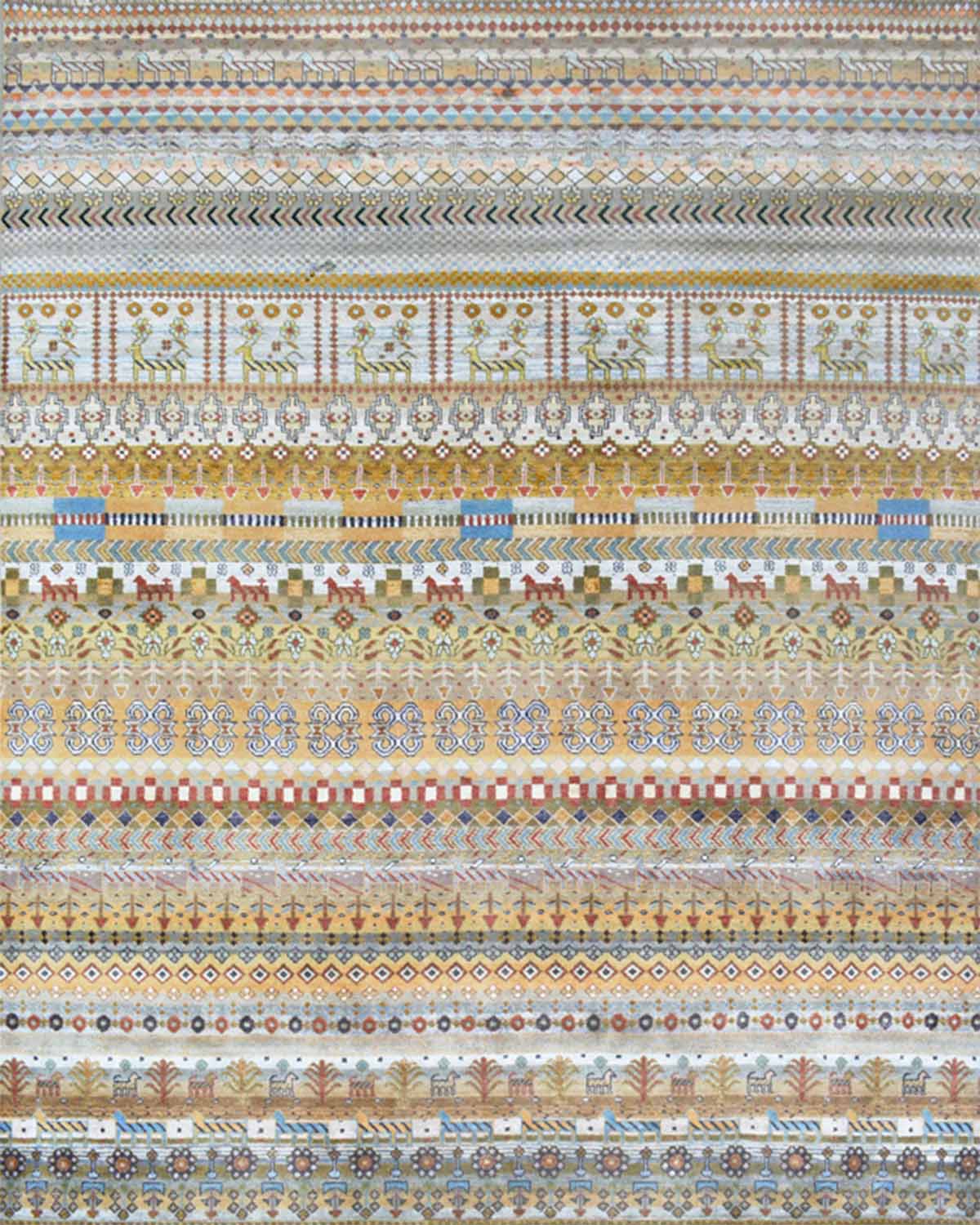 Golden Folklore Rug