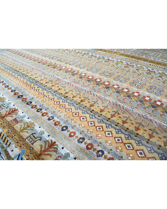 Golden Folklore Rug