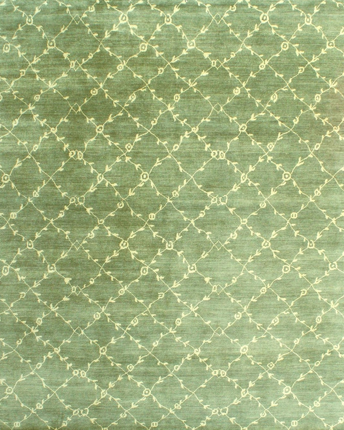 Green Leaf Rug