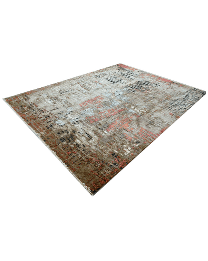 Aged Canvas Rug