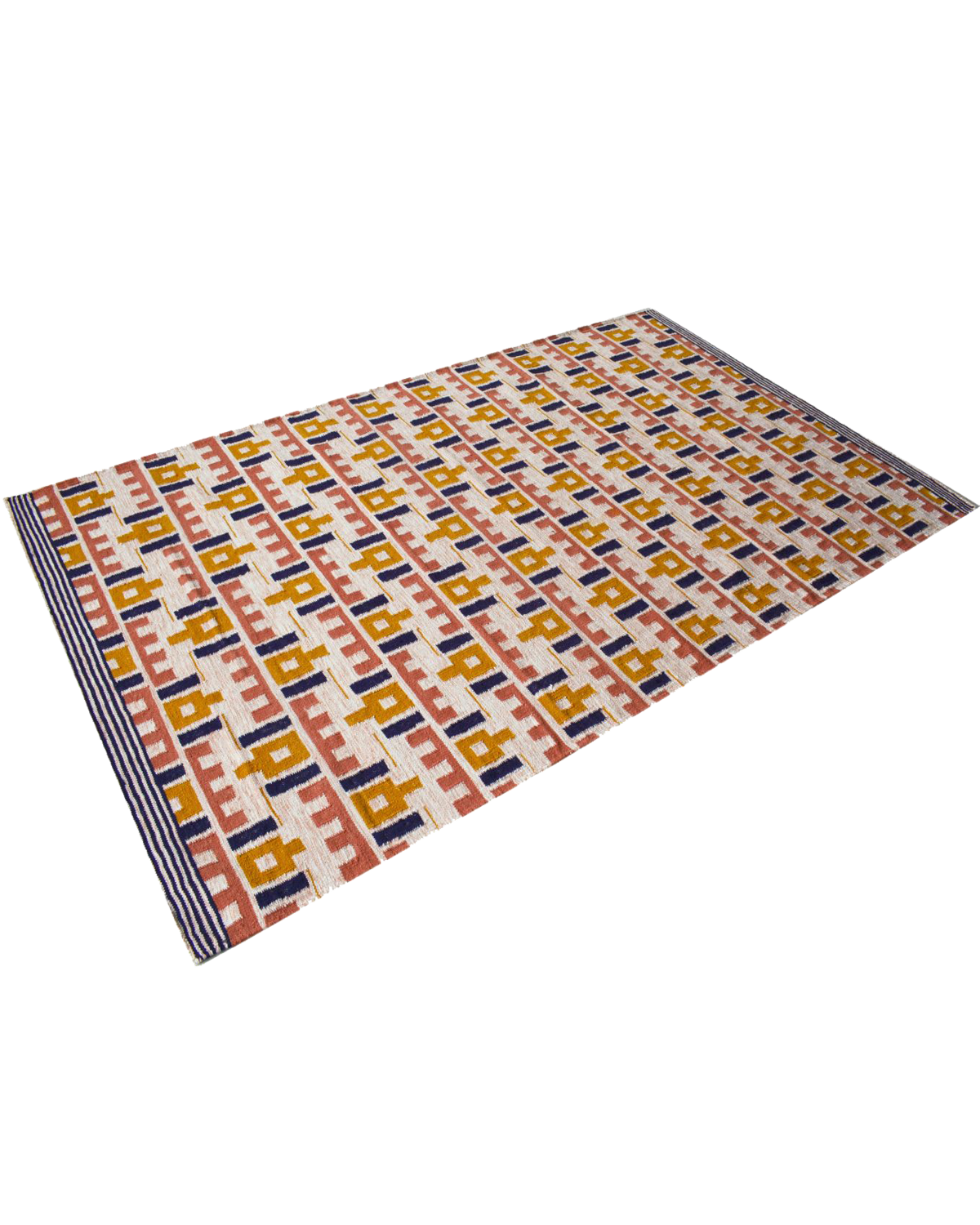 Geometric Beat Rug