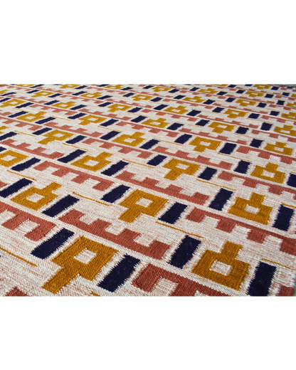 Geometric Beat Rug