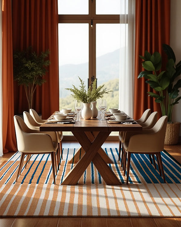 Linear Blocks Rug
