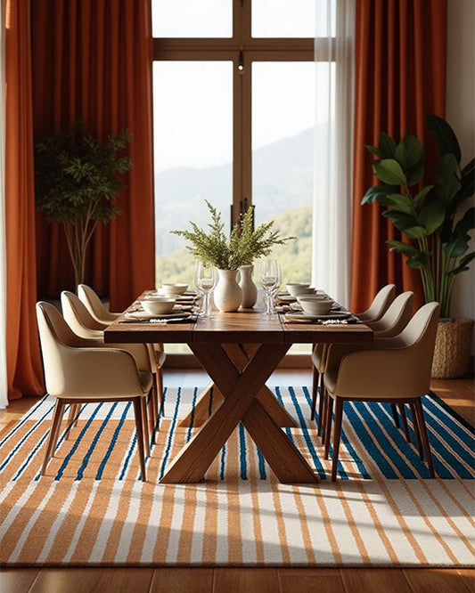 Linear Blocks Rug