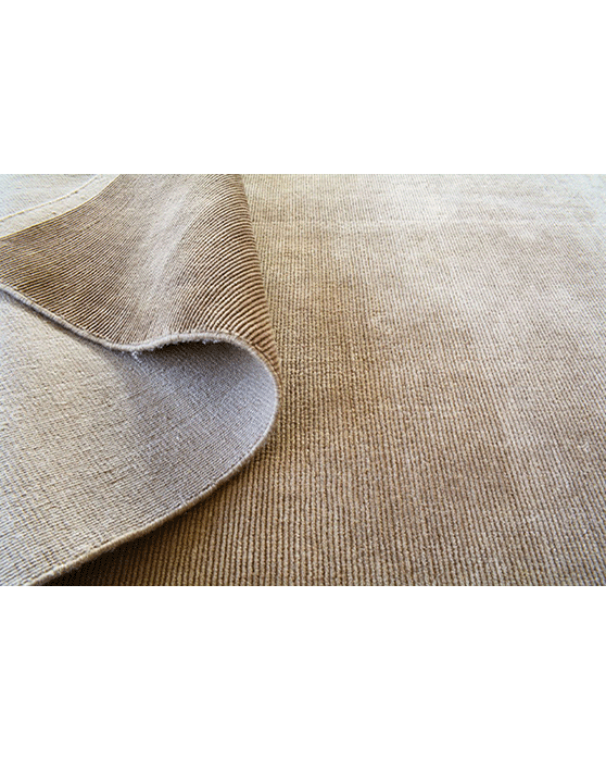 Chocolate Linear Drift Rug