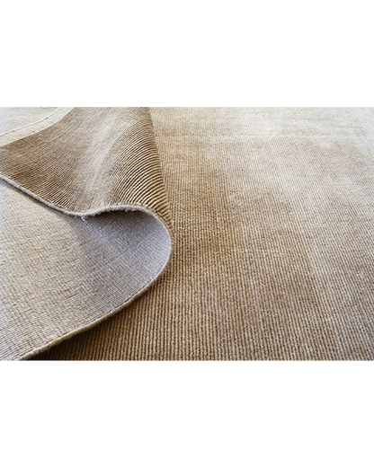 Chocolate Linear Drift Rug