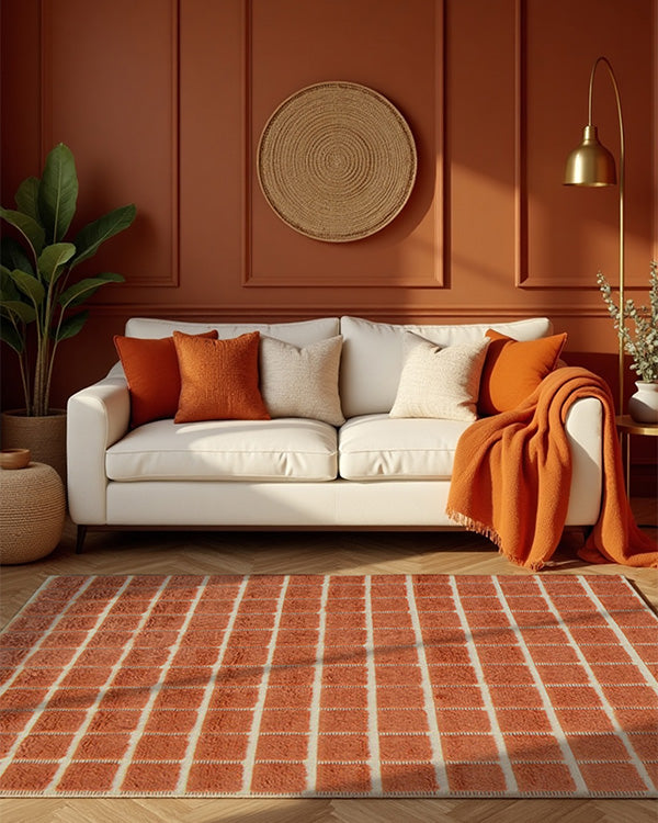 Rust Griddle | Pret | Bohemian – Cocoon Fine Rugs