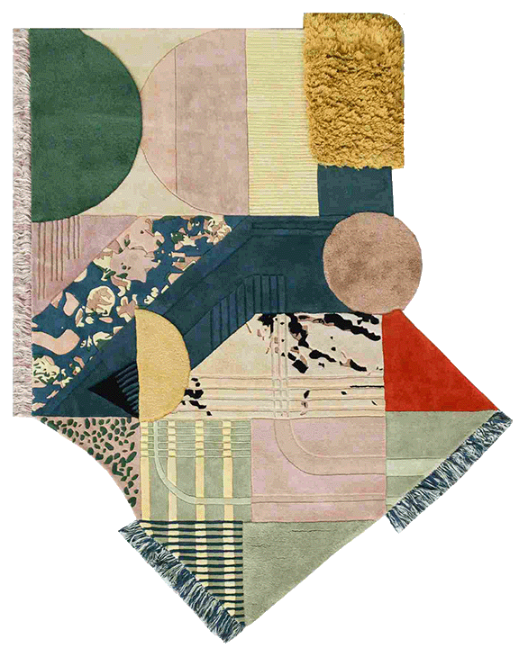 Formed & Fragmented Rug