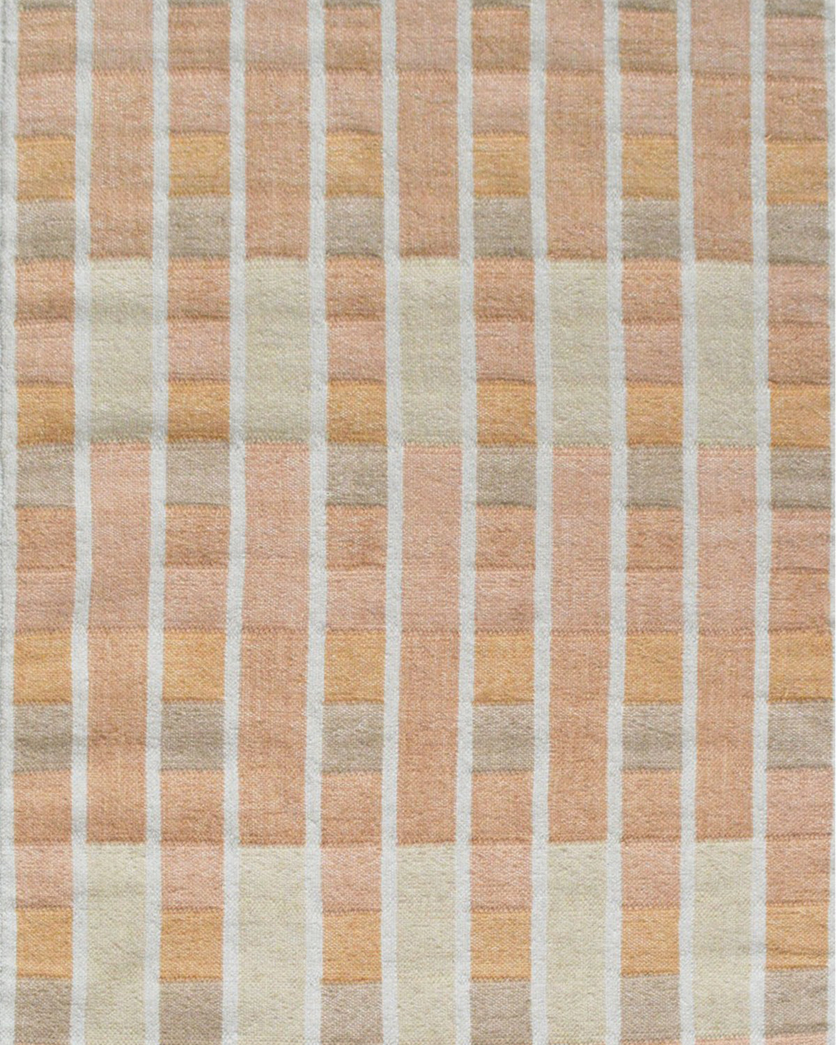 Pink Grid Rug
