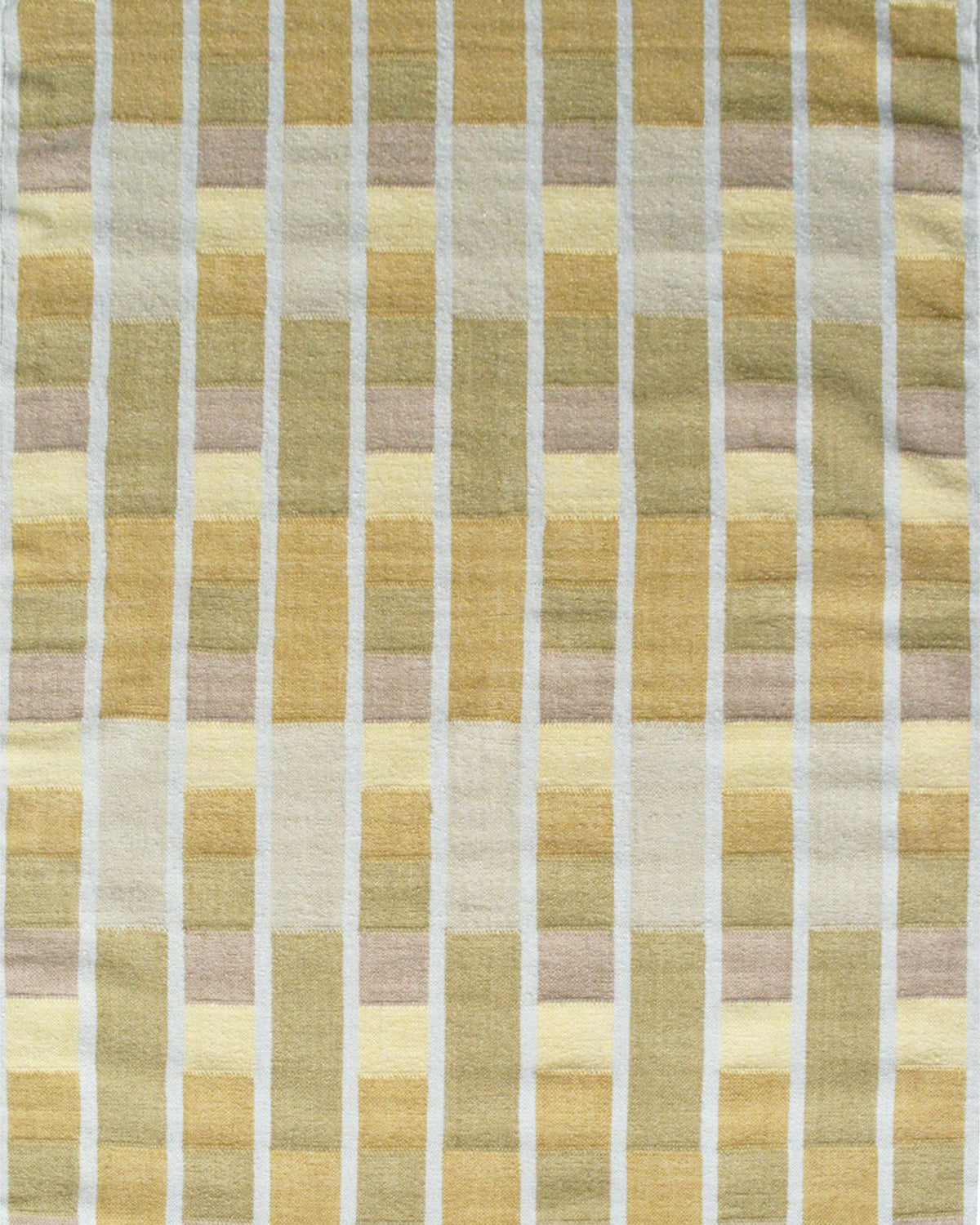 Ochre Grid Rug