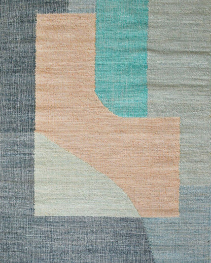 Natural Geometry Rug