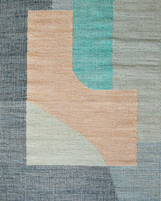 Natural Geometry Rug