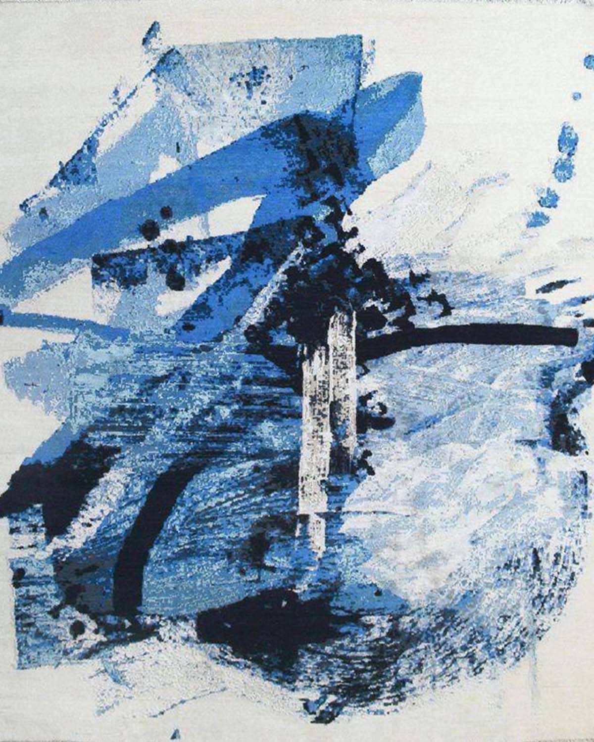Painterly Designed Rug