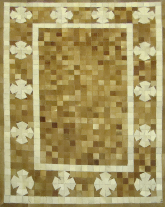 Floral Monochrome Rug