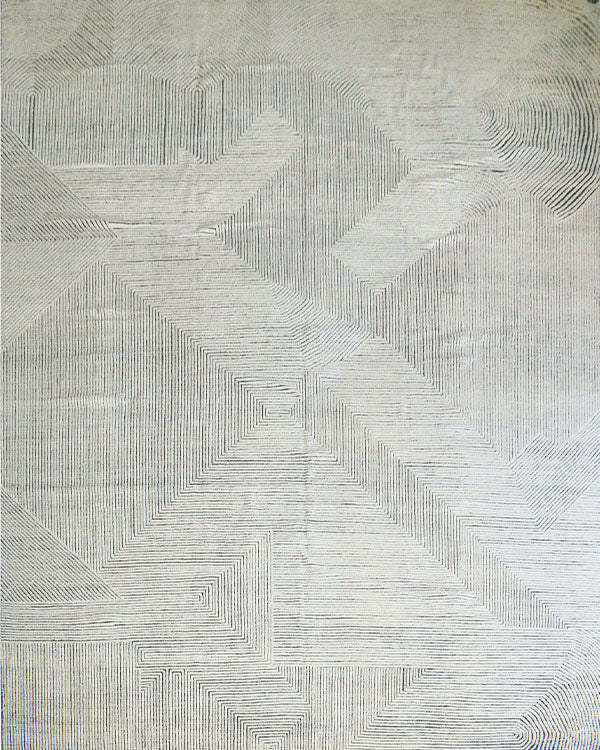 Ivory Labyrinth Rug