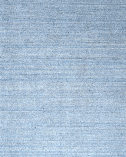 Solid Sky Blue Rug