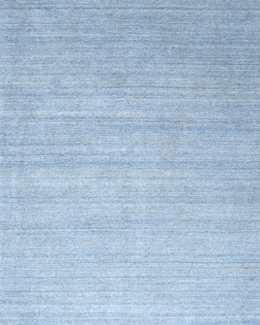 Solid Sky Blue Rug