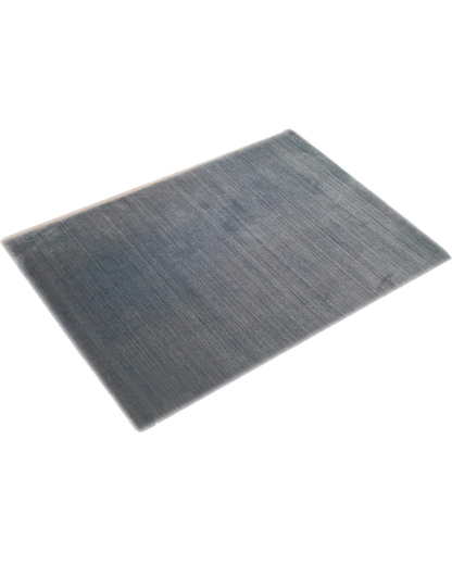 Solid Black Rug