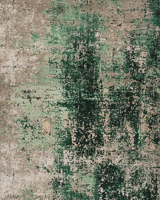 Verdant Splash Rug