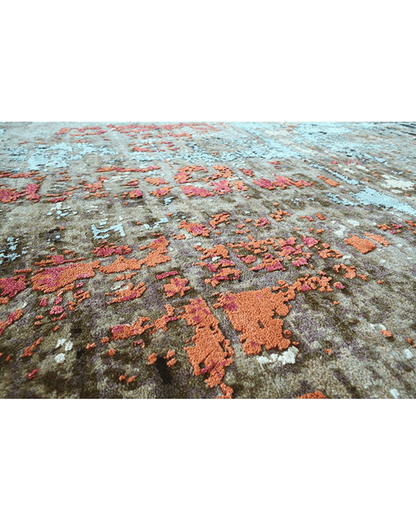 Aged Canvas Rug
