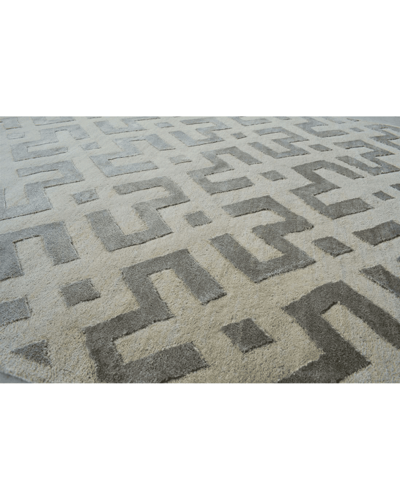 ASHTON - Modern Hand Knotted Wool and Silk Rugs - Cocoon Fine Rugs