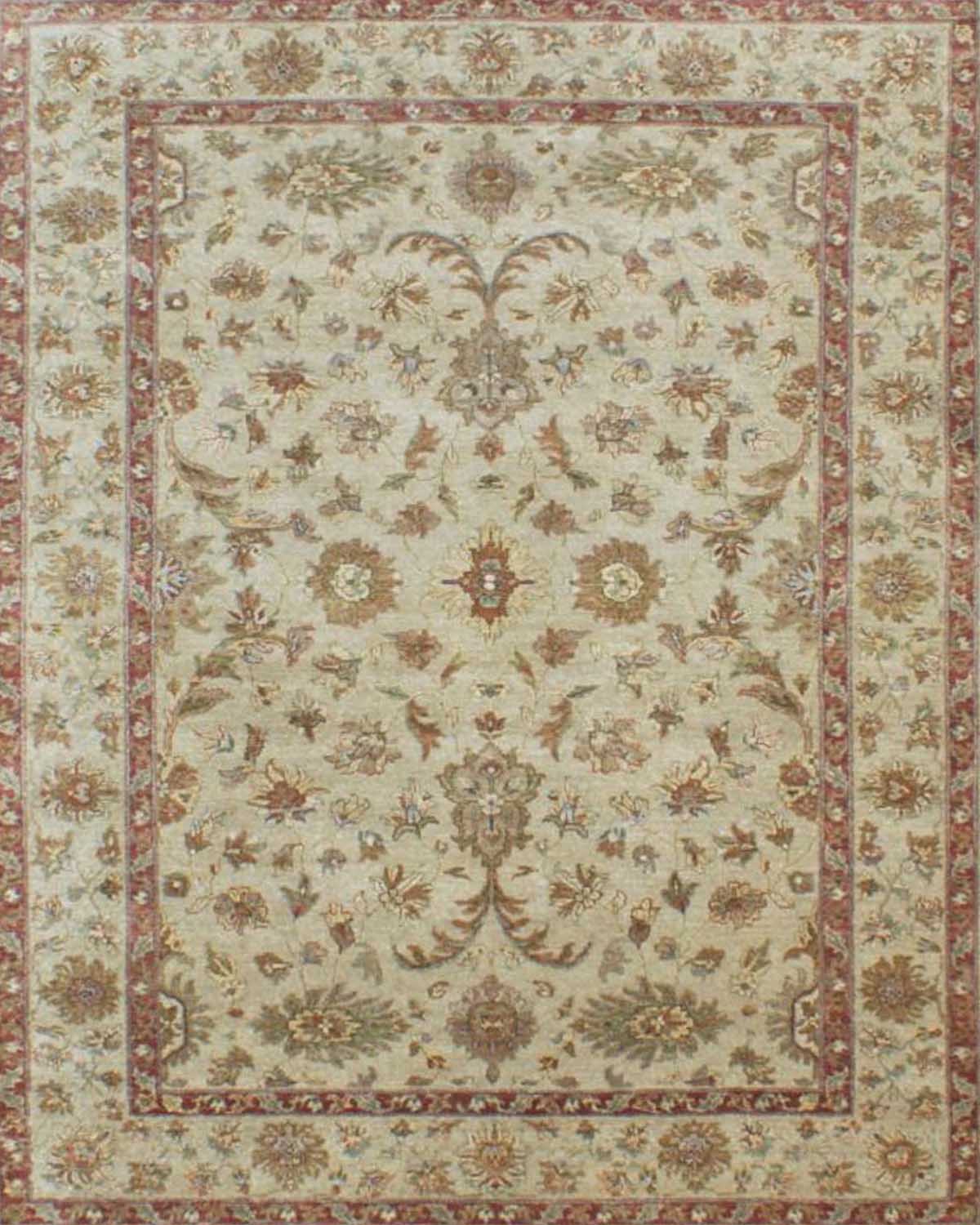 MACAROON CREAM Natural Silk Rugs Cocoon Fine Rugs