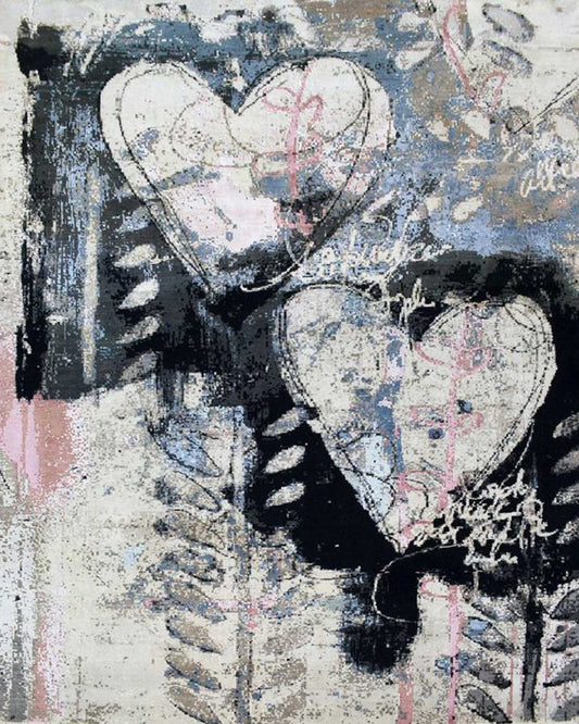 Modern Hearts Rug