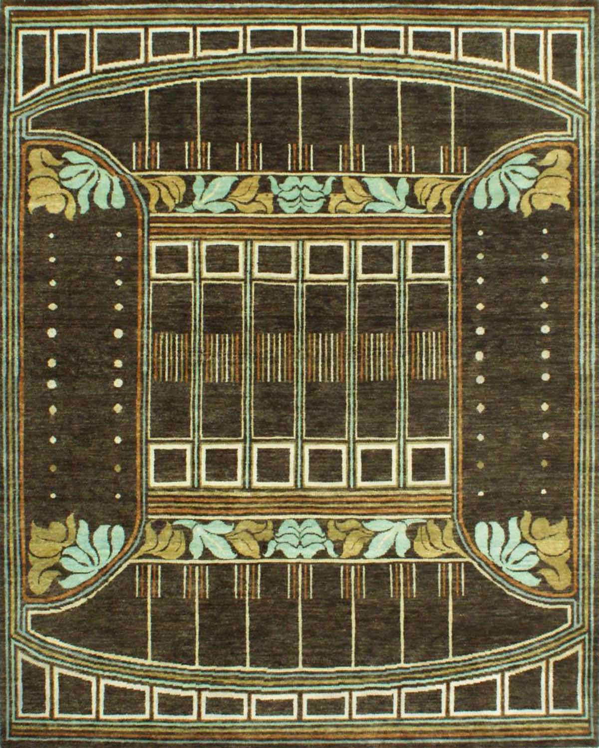 Moongate Brown Rug
