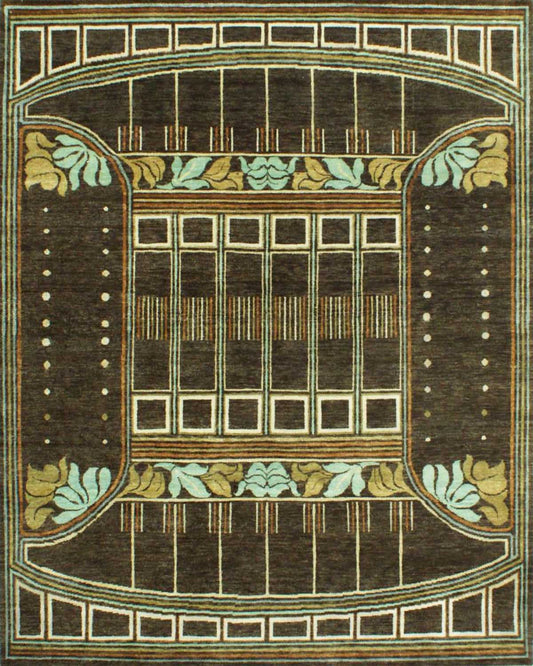 Moongate Brown Rug