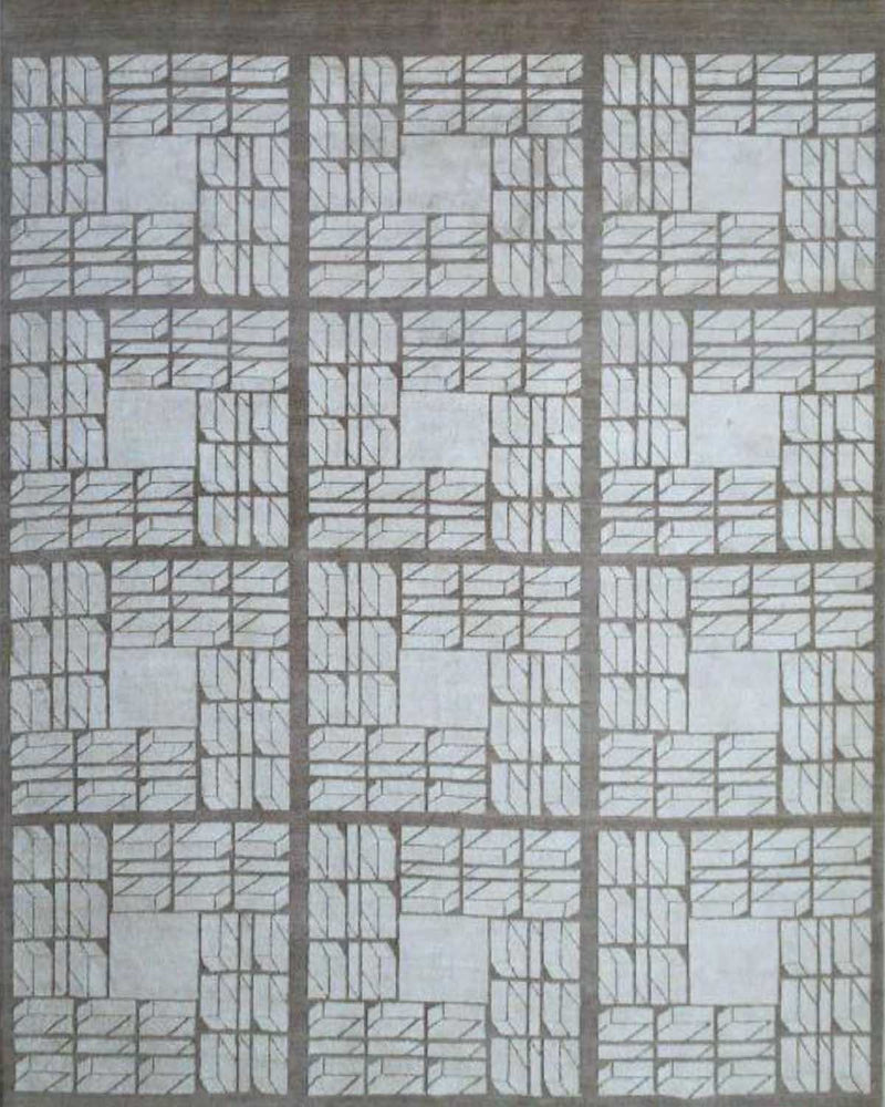 Phulkari Ivory (Size: 6'x9')