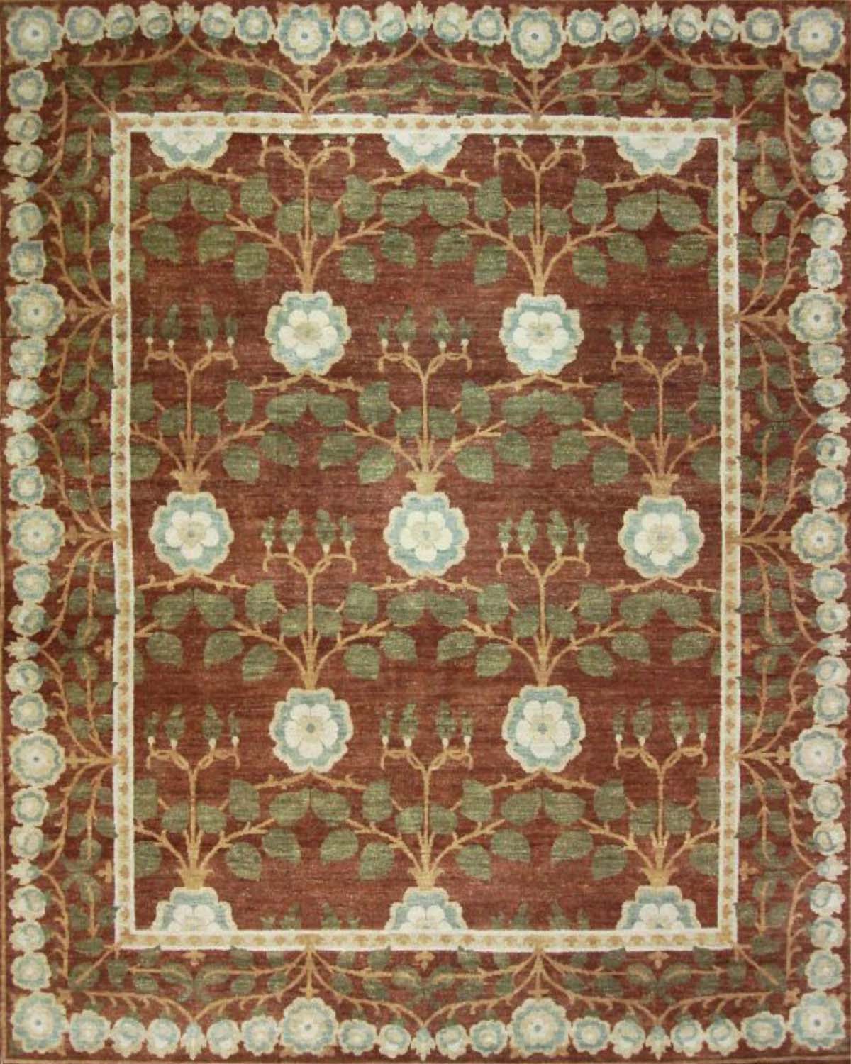 POISE Transitional Hand Knotted Wool Rugs Cocoon Fine Rugs
