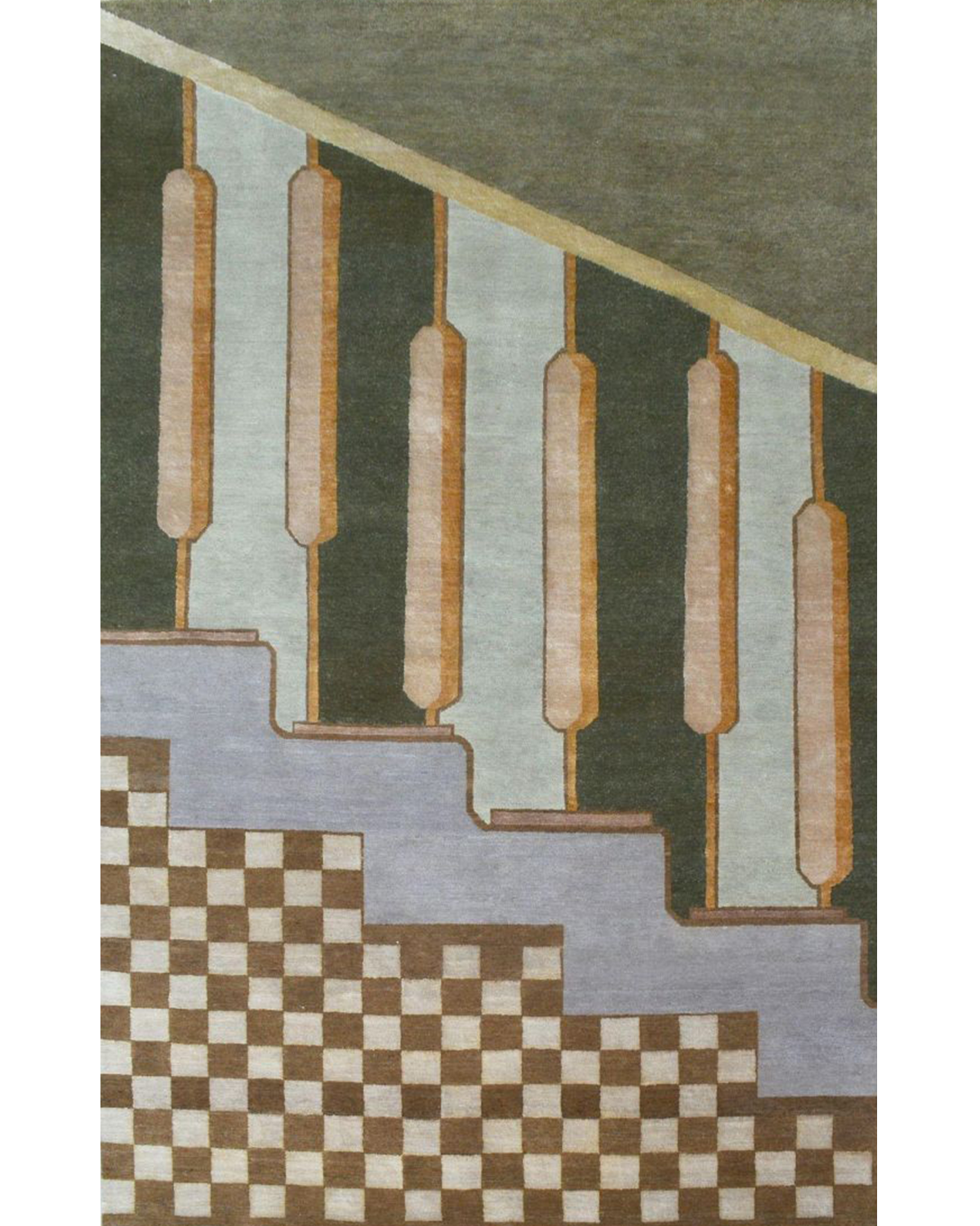 Traverse DWG Dossier HandKnotted Abstract Elegance Cocoon Fine Rugs